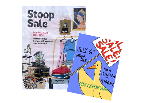 BedStuy Stoop Sales for July 6 & 7