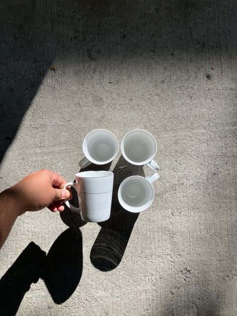 Set of Pretty mugs