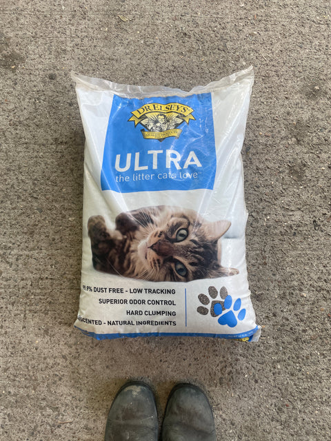 Bag of “New York Times Top 3 Cat Litters” Cat Litter