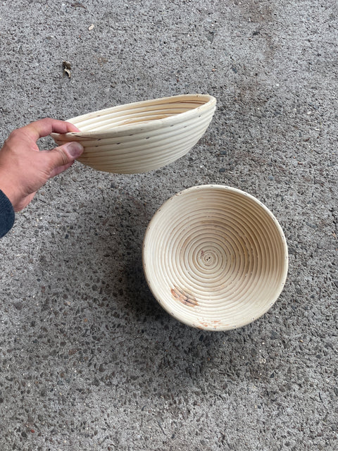 White Bamboo Bowls