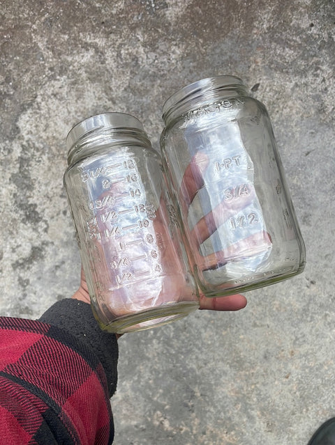 Cute Measured Mason Jars