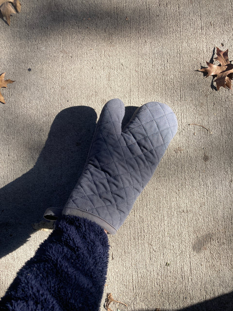 Glove To Grab A Gratin Dauphinois Out Of The Oven