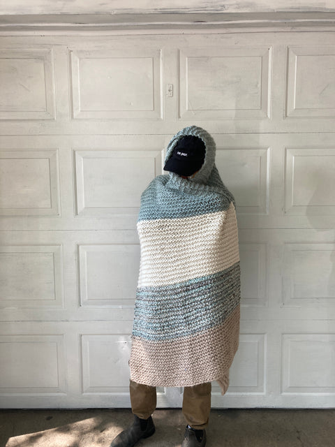 Mad Cozy Narrow Wool Blanket, 30”x80”