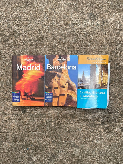 Sexy Spain Travel Book Trio
