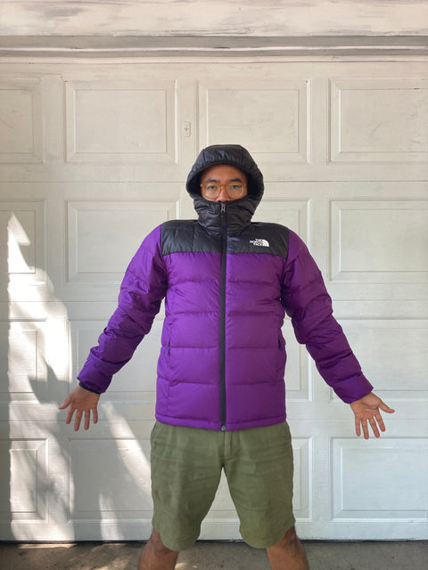 Like New North Face Bubble Coat, Men S