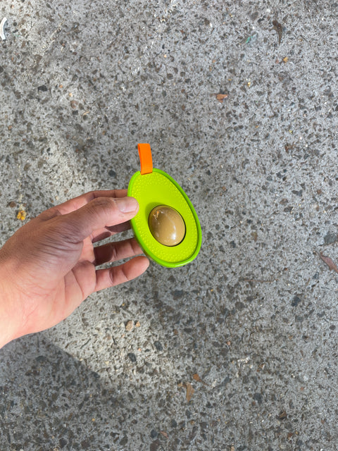 Avocado Rattle Toy