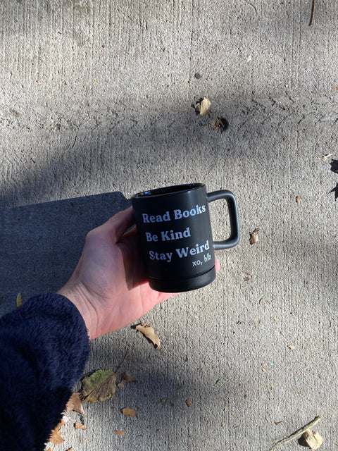 Read Books Be Kind Stay Weird Mug