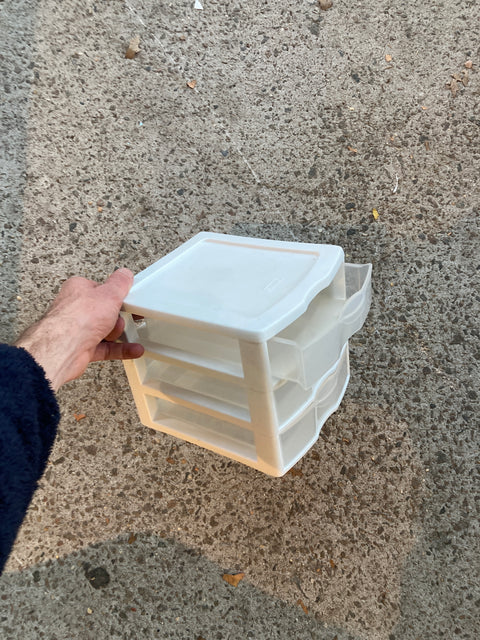 Lil’ 3 Drawer Sterilite Organizer