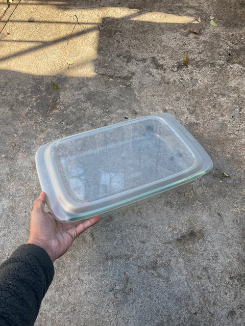 Mad Large Pyrex Baking Dish with Lid