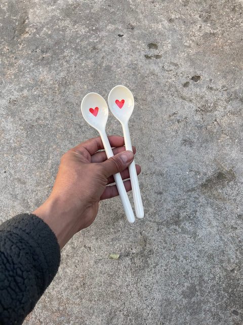 Very Cute Japanese Heart Spoons