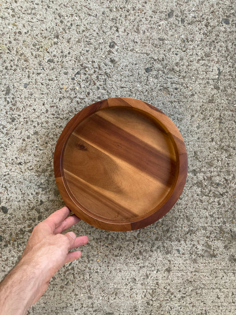 Walnut Rotating Tray