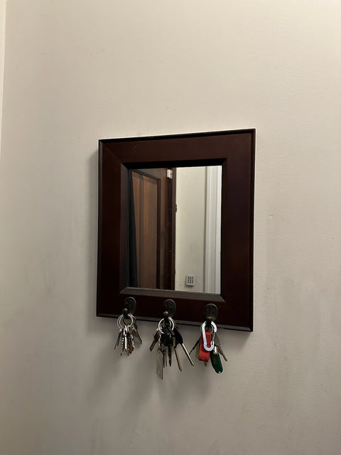 Nice Pottery Barn Mirror & Key Holder