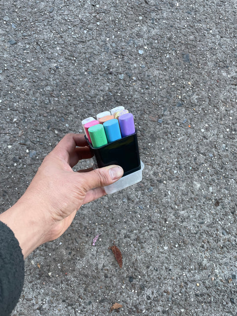 The Nicest Sidewalk Chalk There Is (by Ikea)