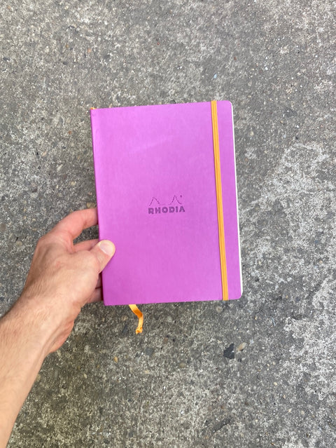 Leather Rhodia Notebook