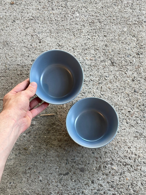 2 IKEA Gray Bowls
