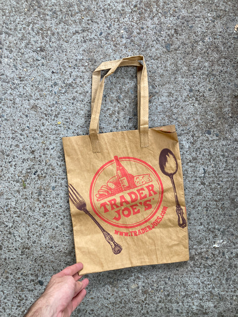 Washable Paper Trader Joe’s Tote