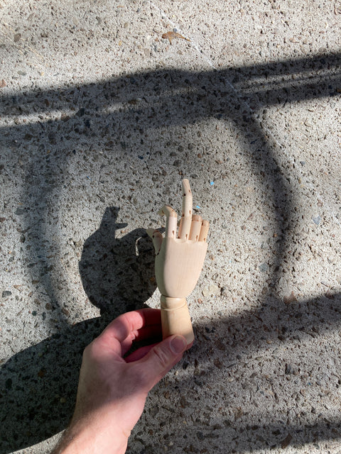 Lil’ Wood Mannequin Hand