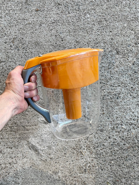 Funky Orange Brita Pitcher