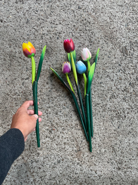 Beautiful Wooden Flowers