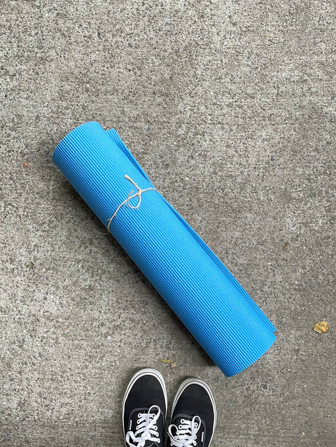 Blue Yoga Mat