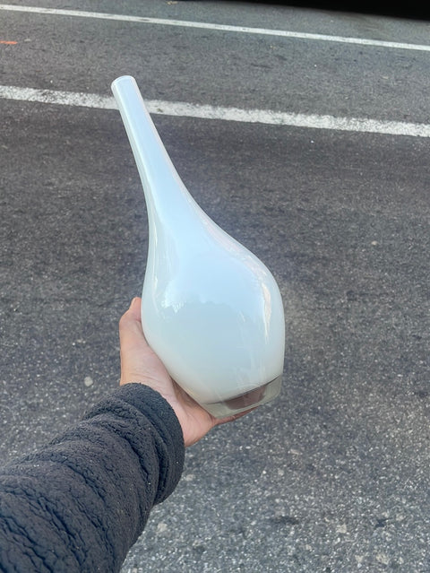 Modernist White Vase