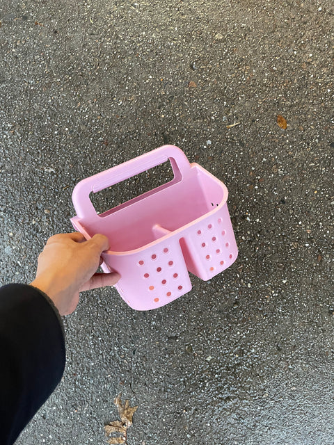 Pink Shower Caddy