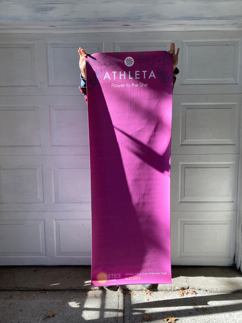 Real Thin Athleta Yoga Mat From Solstice In Times Square