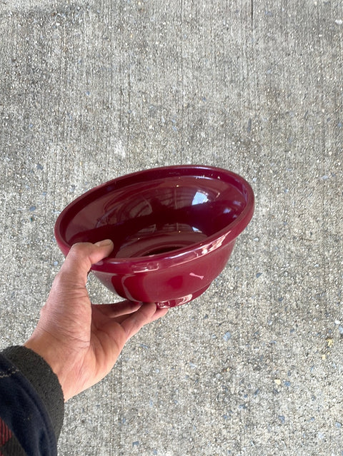 Maroon Ceramic Bowl