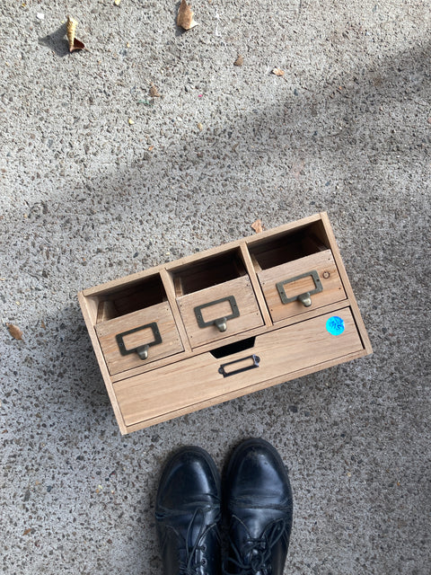 Sexy Wood Box To Organize Your Teas Or Tools