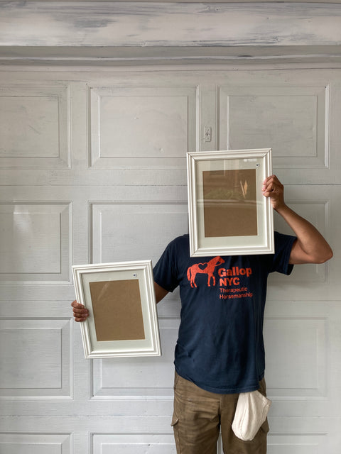 Two Wood Frames, 11x14”