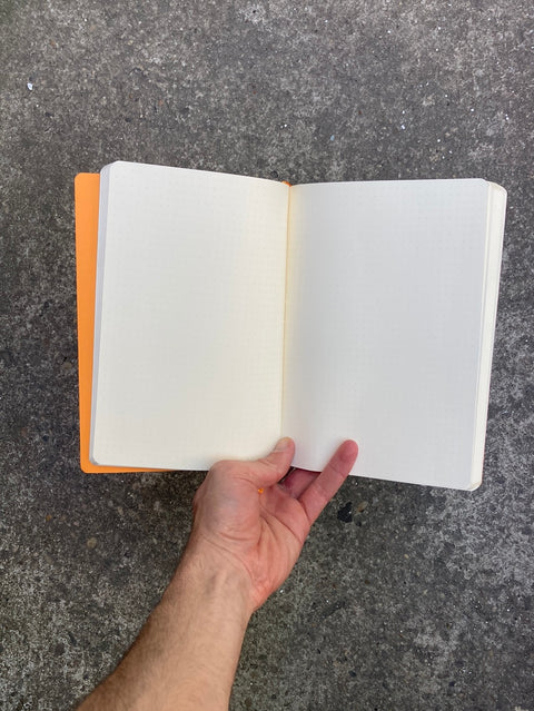 Leather Rhodia Notebook