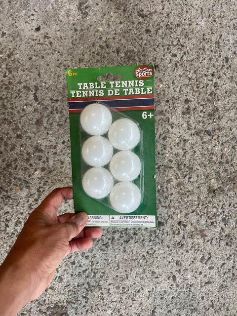 Ping Pong Balls