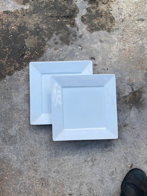 Medium Square Serving Plates