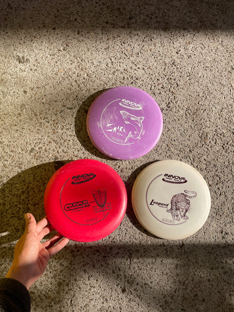 Frolf Set of 3 Little Frisbees