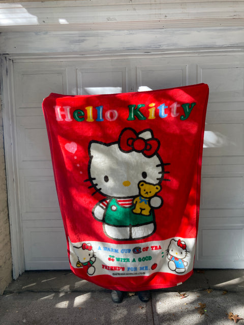 Mad Big Hello Kitty Blanket, 50x70”