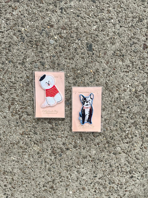 Anthropologie Dog Patches Set