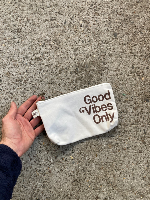 Good Vibes Only Pouch