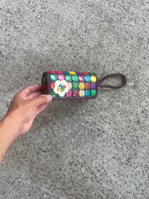 Super Cute Button Clutch