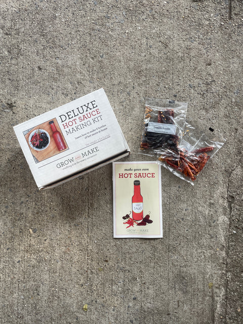 Hot Sauce Making Kit by Grow + Make