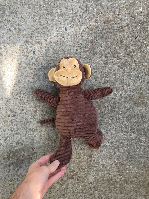 Monkey Who Had A Lil’ Too Much To Eat Plush