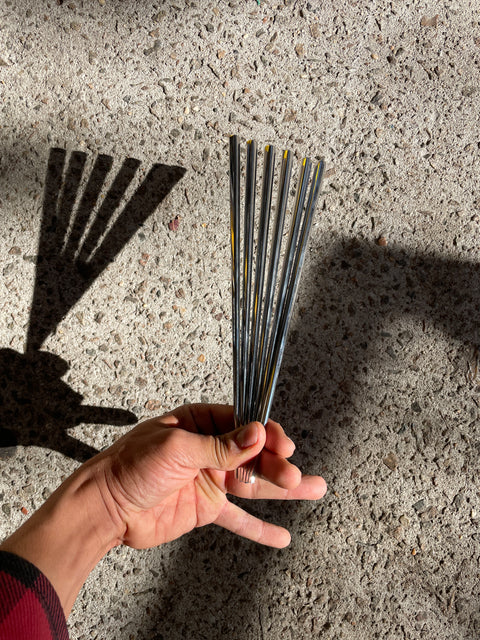 3 Sets of Metal Chopsticks