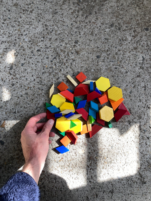 Whole Bunch Of Pattern Blocks Toys