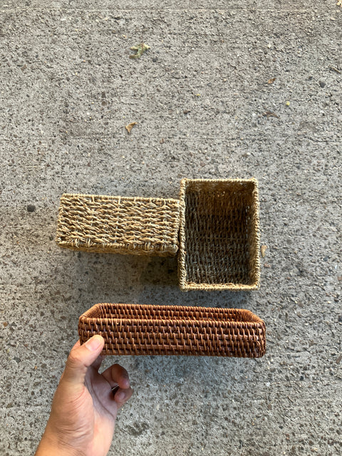 Cute Woven Basket Trio