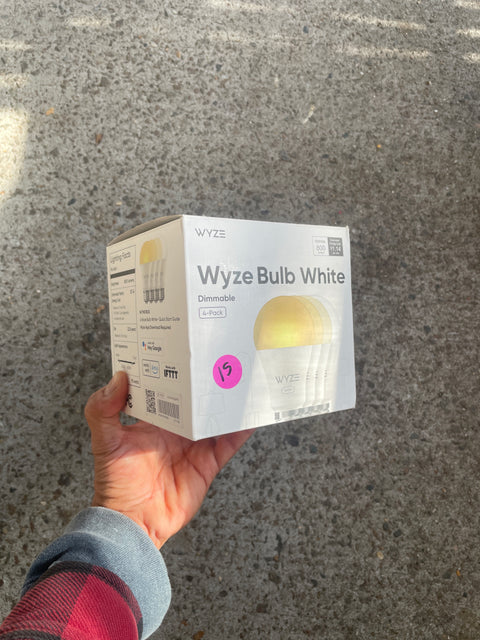 Wyze Dimmable Bulbs, 4-Pack