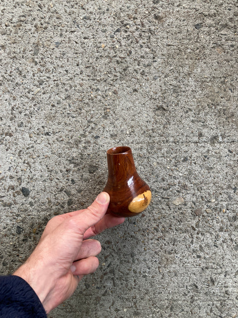 Pretty Lil’ Wood Vase