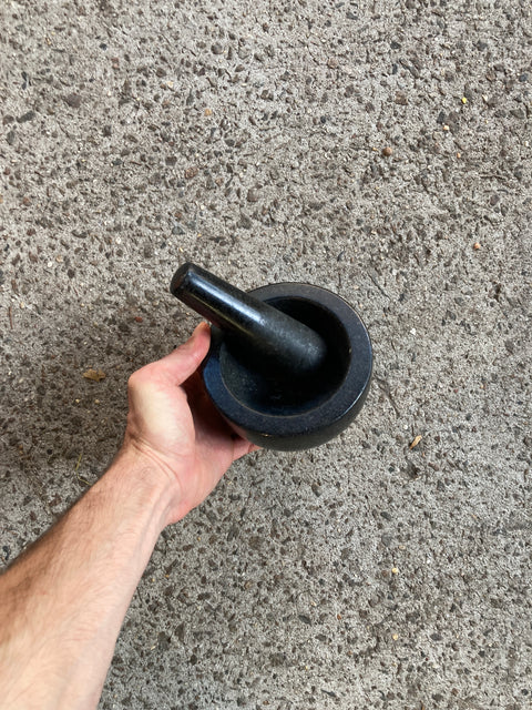 Marble Mortar & Pestle