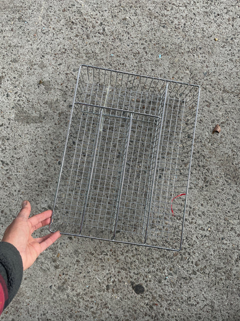 Metal Cage Silverware Caddy