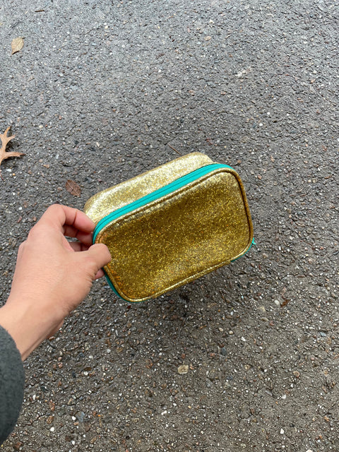 Glittered Toiletry Bag