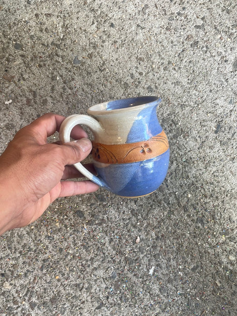 Handmade Small Pottery Pitcher