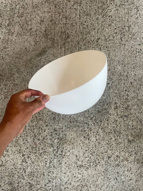 Big White Mixing Bowl